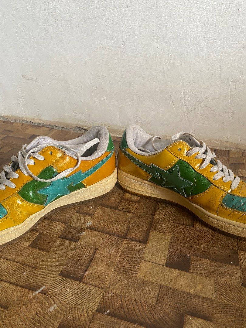 Bape monster sta (Category: Sneakers) located in Manila. Submitted by upcycleutopia_ (Listing ID 1382352653, Image 3). Description: Beaters condi Size 9 Need reglue .