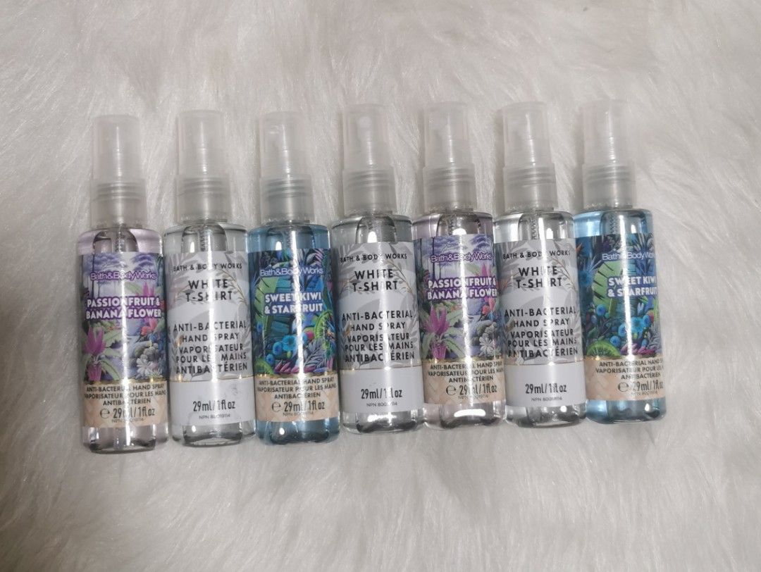 Bath and Body Works Hand Sanitizer (Category: Sanitizers & Disinfectants) located in Quezon City. Submitted by samiganskitchen (Listing ID 1382430992, Image 1). Description: Hand Sanitizer Spray 29 ml.