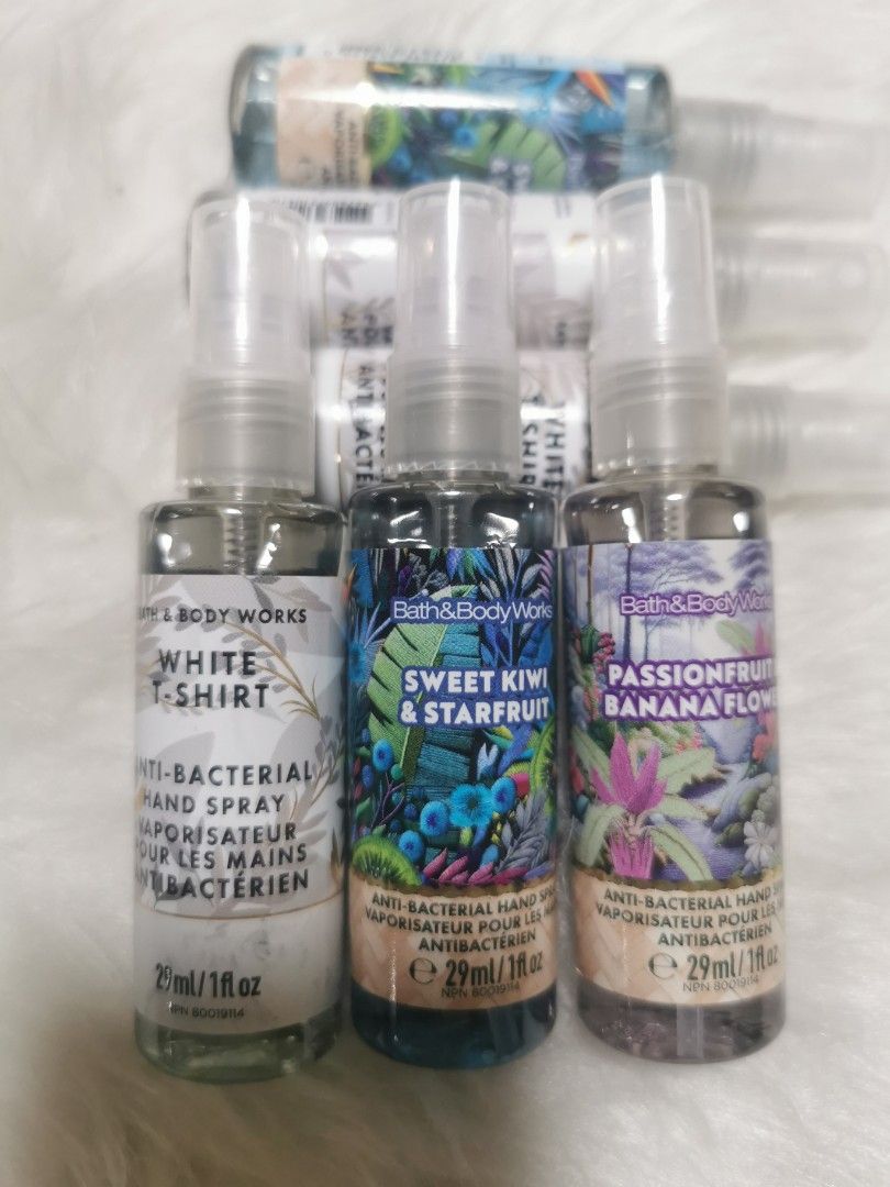 Bath and Body Works Hand Sanitizer (Category: Sanitizers & Disinfectants) located in Quezon City. Submitted by samiganskitchen (Listing ID 1382430992, Image 3). Description: Hand Sanitizer Spray 29 ml.