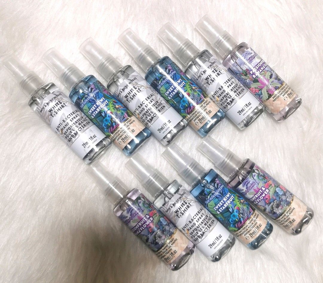 Bath and Body Works Hand Sanitizer (Category: Sanitizers & Disinfectants) located in Quezon City. Submitted by samiganskitchen (Listing ID 1382430992, Image 2). Description: Hand Sanitizer Spray 29 ml.