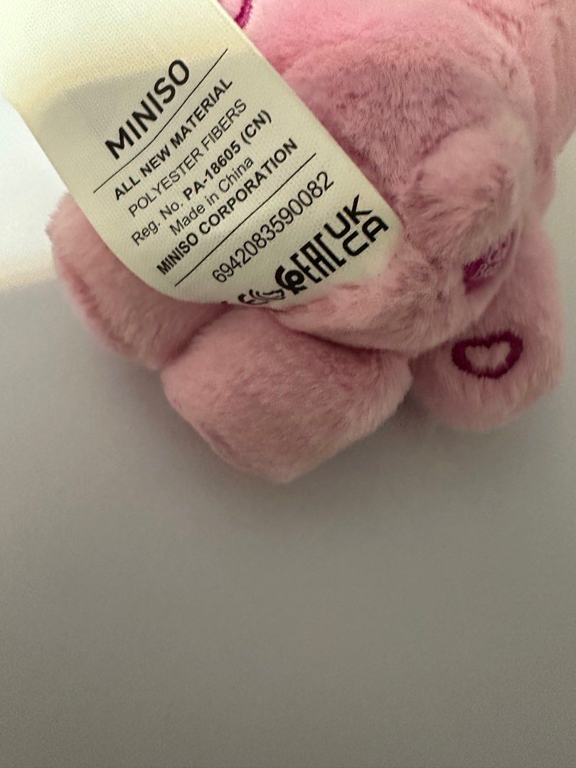 Care Bears Charm (Category: Designer & Blind Box Toys) located in Manila. Submitted by quaranthings (Listing ID 1382389323, Image 2). Description: got this from Miniso Hong Kong.