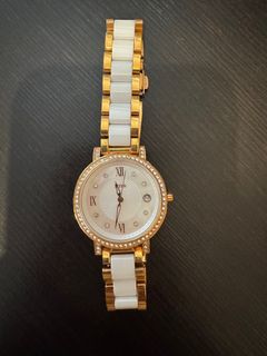 三針日期顯示石英不鏽鋼配陶瓷腕錶 WV06-03191-00264221776472065110