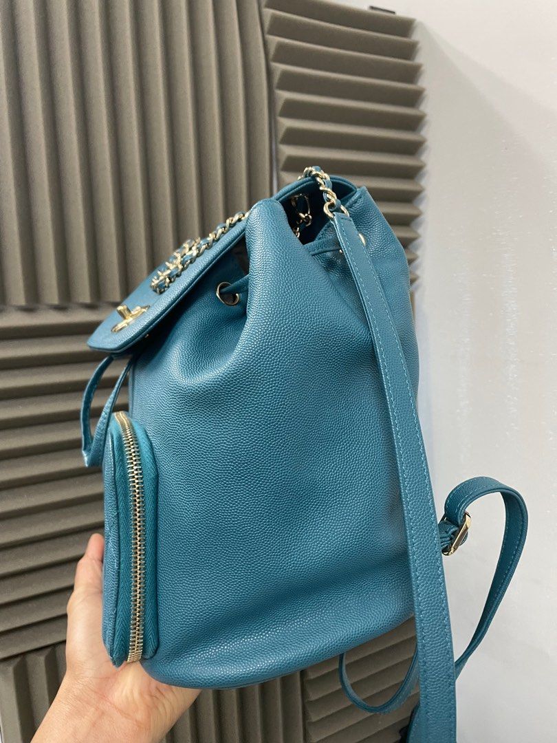 CHANEL Business Affinity Blue Caviar Leather Backpack (Category: Luxury Bags & Wallets) located in Manila. Submitted by luxemax_09 (Listing ID 1382426812, Image 3). Description: .