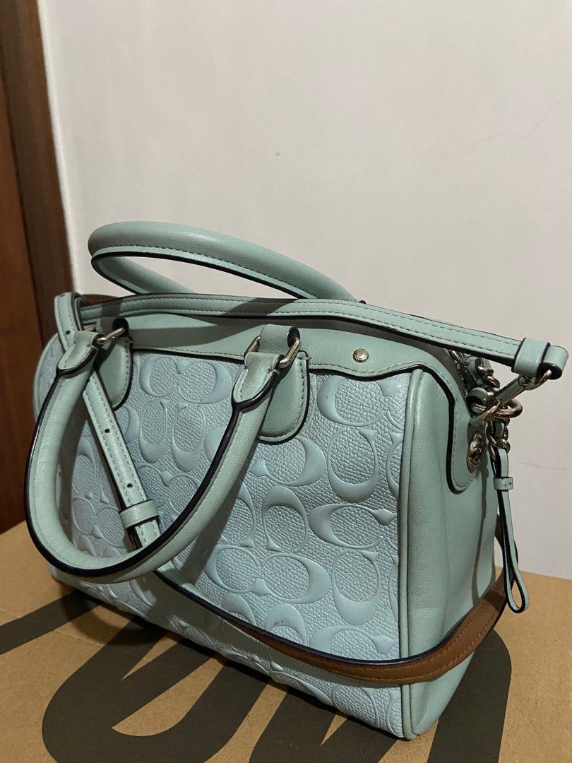 Coach bennett satchel bag (Category: Cross-body Bags) located in Valenzuela. Submitted by decluttermaniac (Listing ID 1382471466, Image 2). Description: Used only 1-2x Can be cleaned lightly With crossbody strap Can be used both handbag & crossbody .
