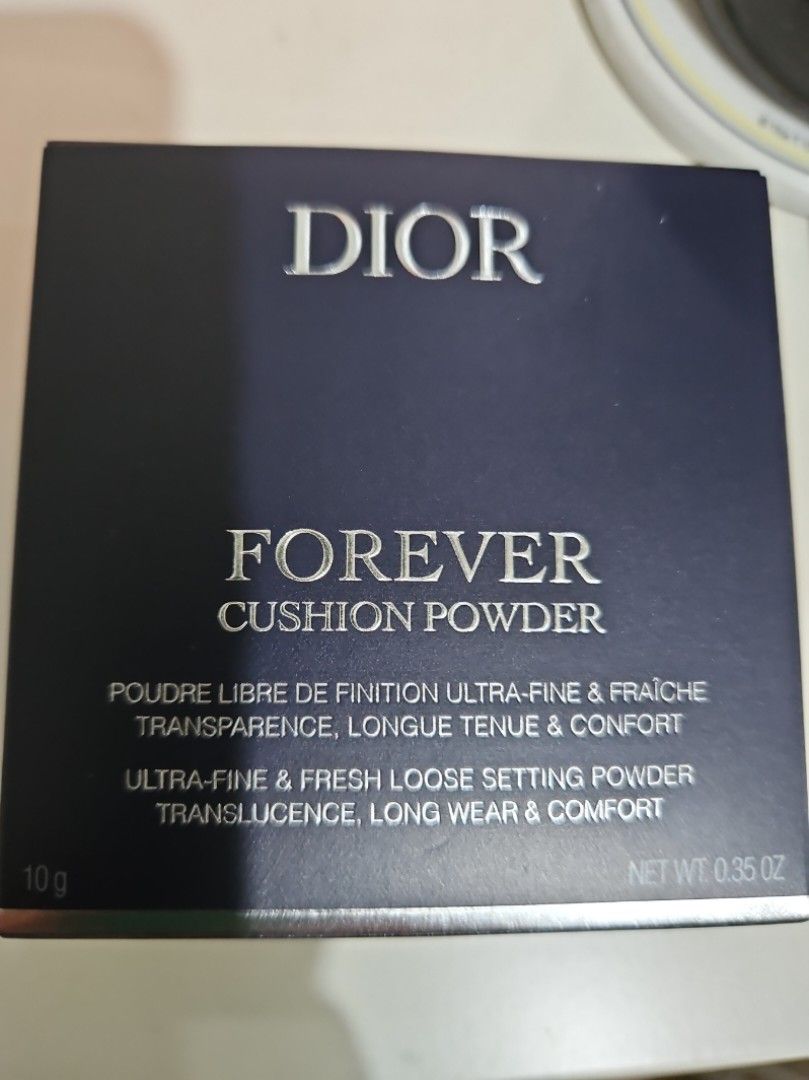 Dior Forever Cushion Powder (Category: Makeup) located in Los Banos. Submitted by acleancloset (Listing ID 1382406207, Image 1). Description: brand new, sealed & unopened complete with sponge shade medium PLS READ: I only sell genuine, authentic items sourced from sprees in Aus, US & UK. Read my reviews for proof. No returns & exchanges, full payment required before items ships. Freebies not guaranteed. DO YOUR OWN RESEARCH. IF IN DOUBT OR LOWBAL