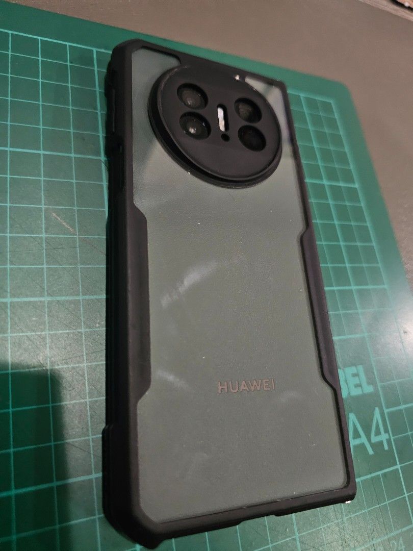 Huawei Mate x3 512GB 12GB Ram (Category: Huawei) located in Makati City. Submitted by cjpgo (Listing ID 1382414204, Image 3). Description: Selling my barely used Huawei Mate x3 512GB 12GB Ram that was gifted to me. Dual Sim capabilities Green color No issues No scratches complete with box and peripherals( charger + cable) Comes with a hard case (since day 1) + installed a screen protector for front screen. RFS: extra phone pm if interested..