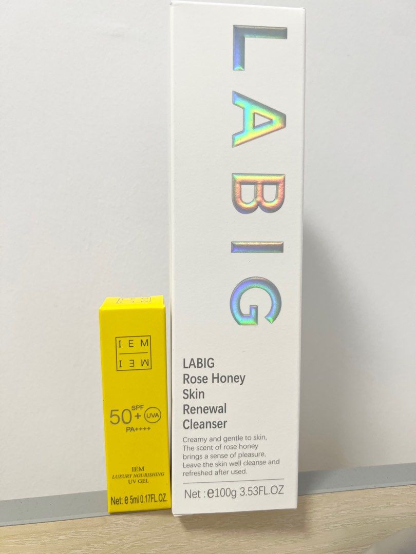 Lab Ig IEM / Labig Rose Honey Skin Renewal Cleanser 100ml (free 1 sunblock 5ml ...