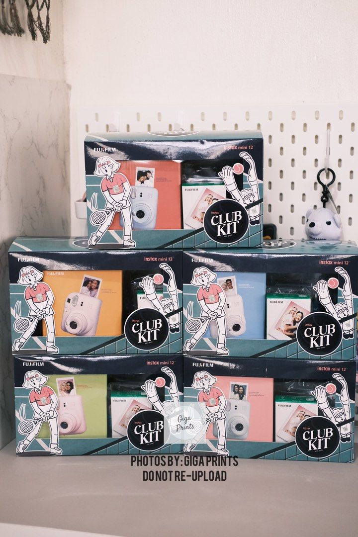 Instax Mini 12 Club Kit (Category: Cameras) located in Quezon City. Submitted by bdsdc1998 (Listing ID 1382358211, Image 1). Description: New Fujifilm Instax Bundle Mini 12 Club Kit 5,599 🔖 📦INCLUSIONS: -Sporty Sling Bag -Waterproof Photo Film Case -Keychain With Photo Holder -Sticker Sheet -Instax Mini 12 Camera -10 Sheets Instax Mini Film -Batteries -Strap -Users Manual -Warranty Papers Giga Prints Freebies: -Button Pins -Drawstring Pouch -St