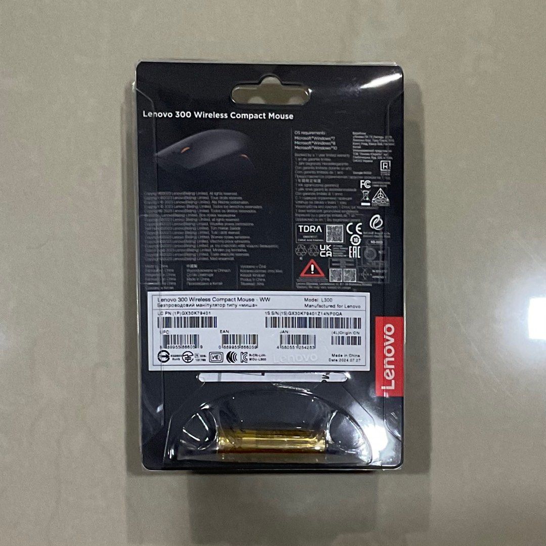 Lenovo 300 Wireless Compact Mouse - New63150456133505111