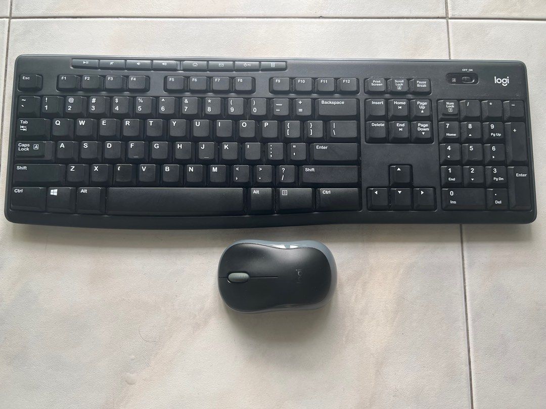Logitech MK270r Wireless Keyboard And Mouse