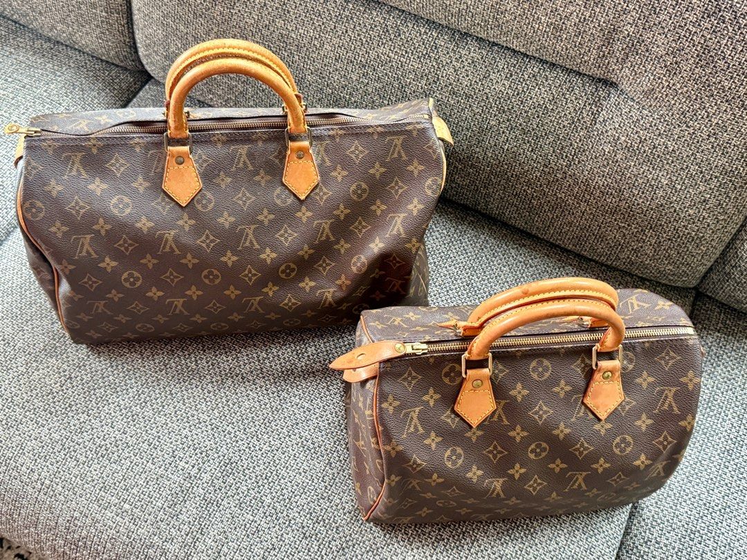 LV Speedy 30 & 40 (Category: Luxury Bags & Wallets) located in Paranaque City. Submitted by ms_a_bags (Listing ID 1382328349, Image 2). Description: Original Lv Speedy 30 and 40 Speedy 30 - 28k Speedy 40- 25k .