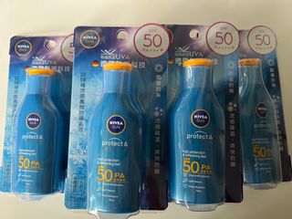 Nivea 冰感防曬乳液spf50++++64210054615555110