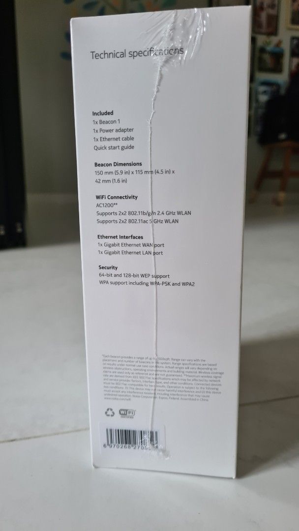 Nokia WiFi Beacon 1 - Brand New63223792135938112