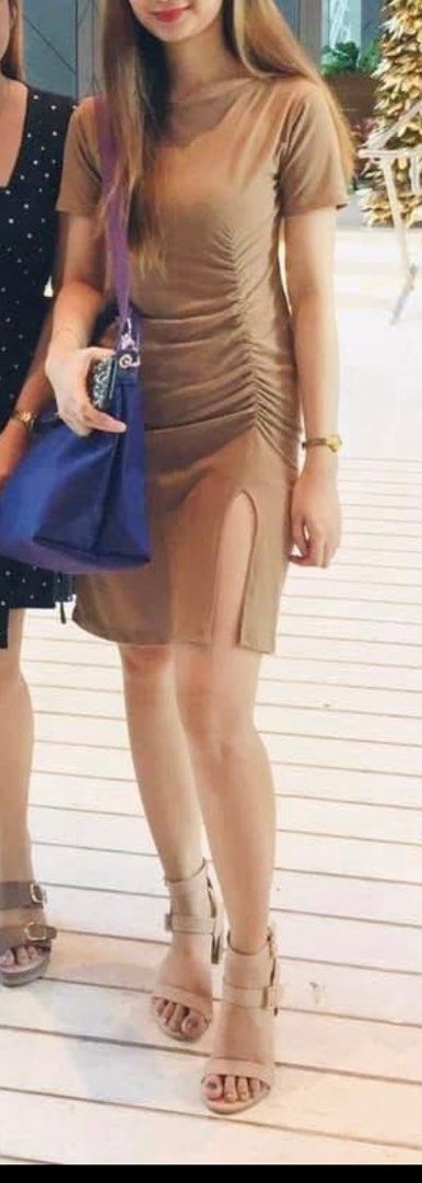 Nude Slit sexy dress no string (Category: Dresses) located in Bulacan. Submitted by jpstore08 (Listing ID 1382361118, Image 2). Description: Buy 3 items get 5% OFF Small to medium Stretchable Hndi manipis yung tela Delivery fee shouldered by the buyer Location of seller: Marilao, South Caloocan or SM Sucat(+P80) P80 via J&T.