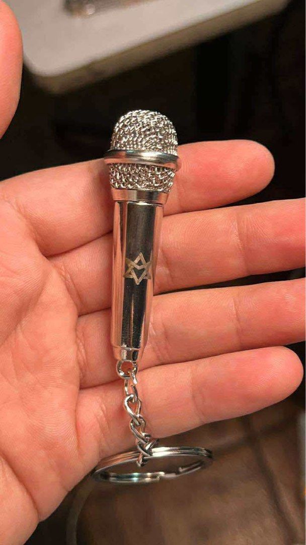 our limited edition Moonbin-inspired mini metal engraved microphone (Category: Microphones) located in Pasay City. Submitted by pampashop (Listing ID 1382442730, Image 2). Description: For those who still hear his voice in the silence… Introducing our limited-edition Moonbin inspired mini metal engraved microphone. A tribute to the star who continues to shine in our hearts. 🎤 Premium metal build 🌙 Custom engraving in memory of Moonbin 💜 Design