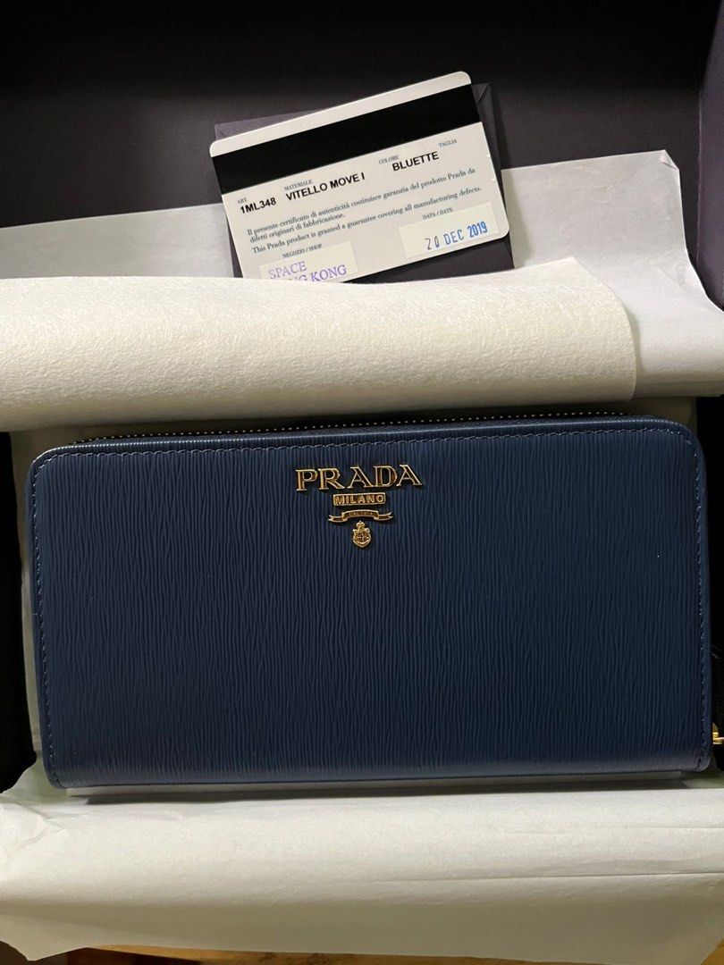 Prada Vitello Move Bluette (Category: Luxury Bags & Wallets) located in Taguig. Submitted by Legitnamurapa (Listing ID 1382345093, Image 1). Description: Parada Vitello Move Bluette Market price 38K brand new legit with card and box RFS: Not my brand Meet up only for safety and confidence of both parties .