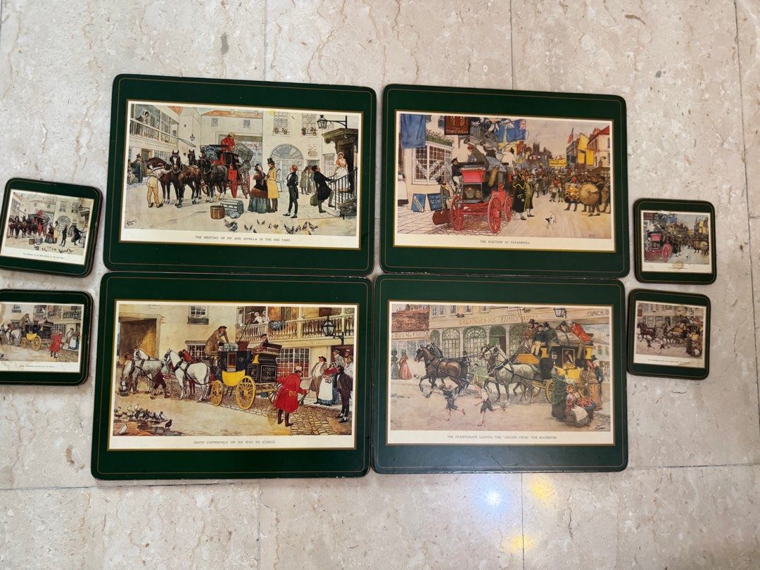 Placemat coaster set