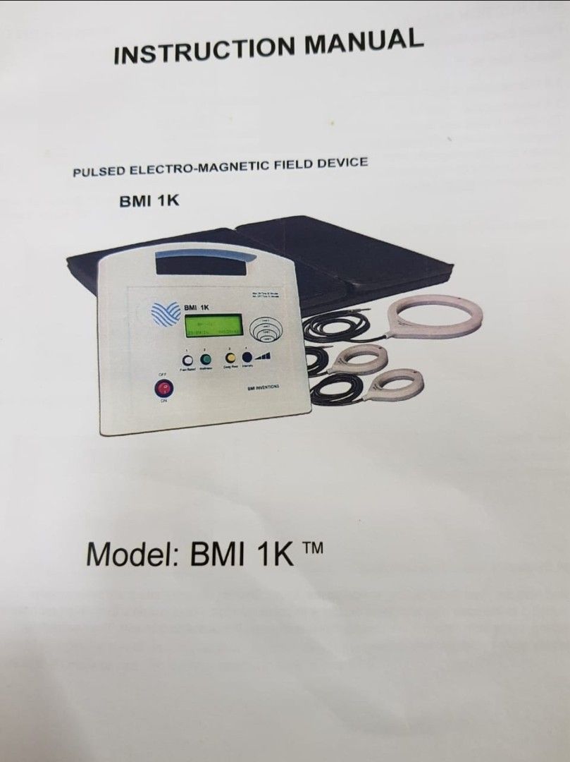 Pulsed Electro Magnetic Field Device ( PEMF), Health & Nutrition ...