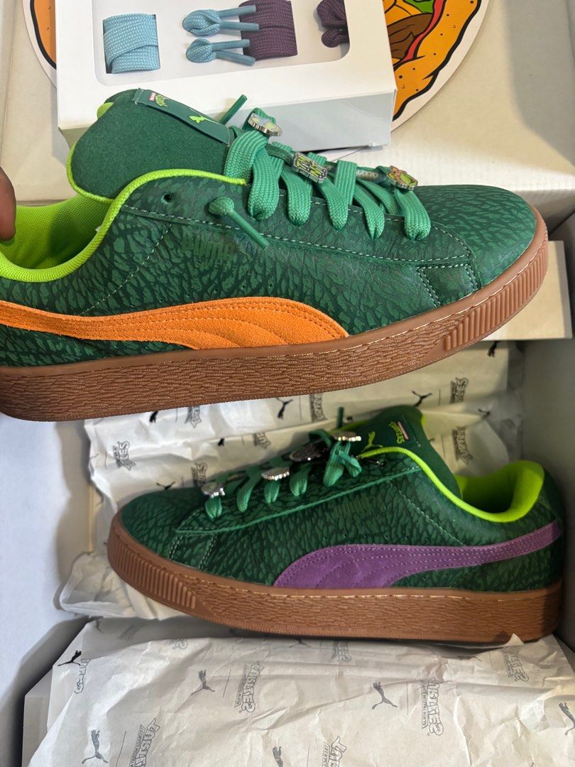 PUMA Suede XL ‘TMNT’ (Category: Sneakers) located in Mandaluyong City. Submitted by lolidontcare (Listing ID 1382338503, Image 3). Description: Used once. .