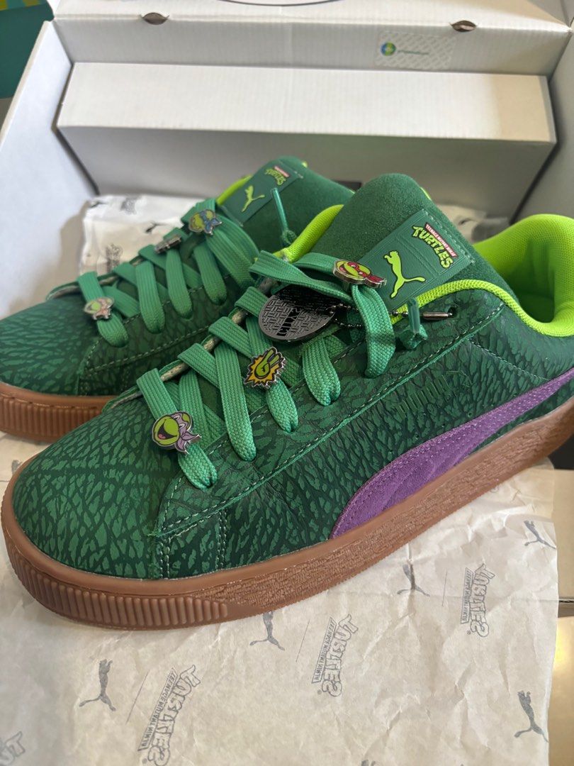 PUMA Suede XL ‘TMNT’ (Category: Sneakers) located in Mandaluyong City. Submitted by lolidontcare (Listing ID 1382338503, Image 2). Description: Used once. .