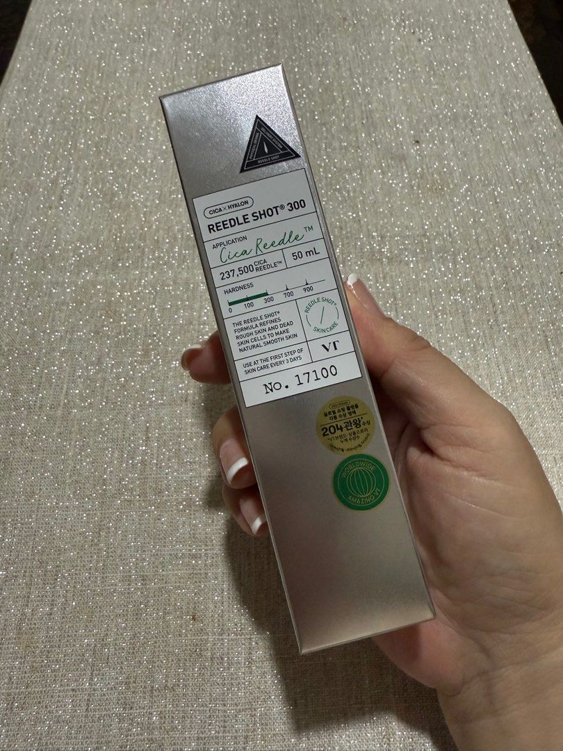 Reedle Shot 300 by VT Cosmetics (Category: Face Care) located in Paranaque City. Submitted by nejeff (Listing ID 1382327830, Image 1). Description: Selling authentic Reedle Shot 300. Personally bought in Korea from my last trip. Selling my extras. .