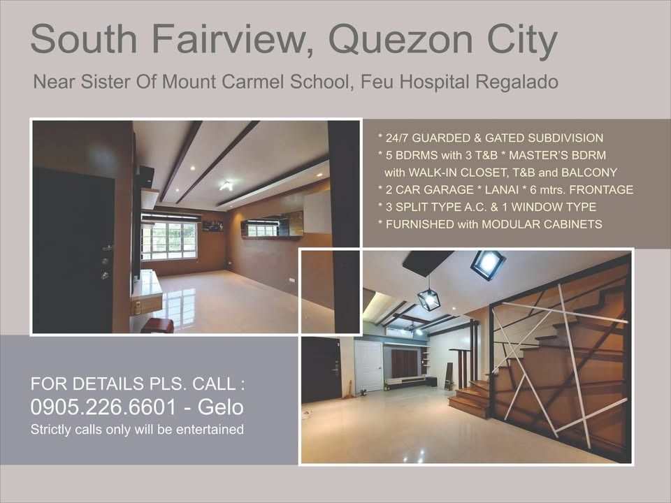 RENT TO OWN with D/P ( Flexible Terms ) (Category: House & Lot) located in Quezon City. Submitted by jaytan10 (Listing ID 1382379415, Image 1). Description: RENT TO OWN with D/P ( Flexible Terms ) NO NEED FOR BANK APPROVAL ( We have Tied up Financing Firm ) P 12.5 Including CGT & MISC. ( Neg ) Pls. call if interested for more info and computations 0️⃣9️⃣7️⃣6️⃣5️⃣9️⃣5️⃣9️⃣3️⃣4️⃣1️⃣.