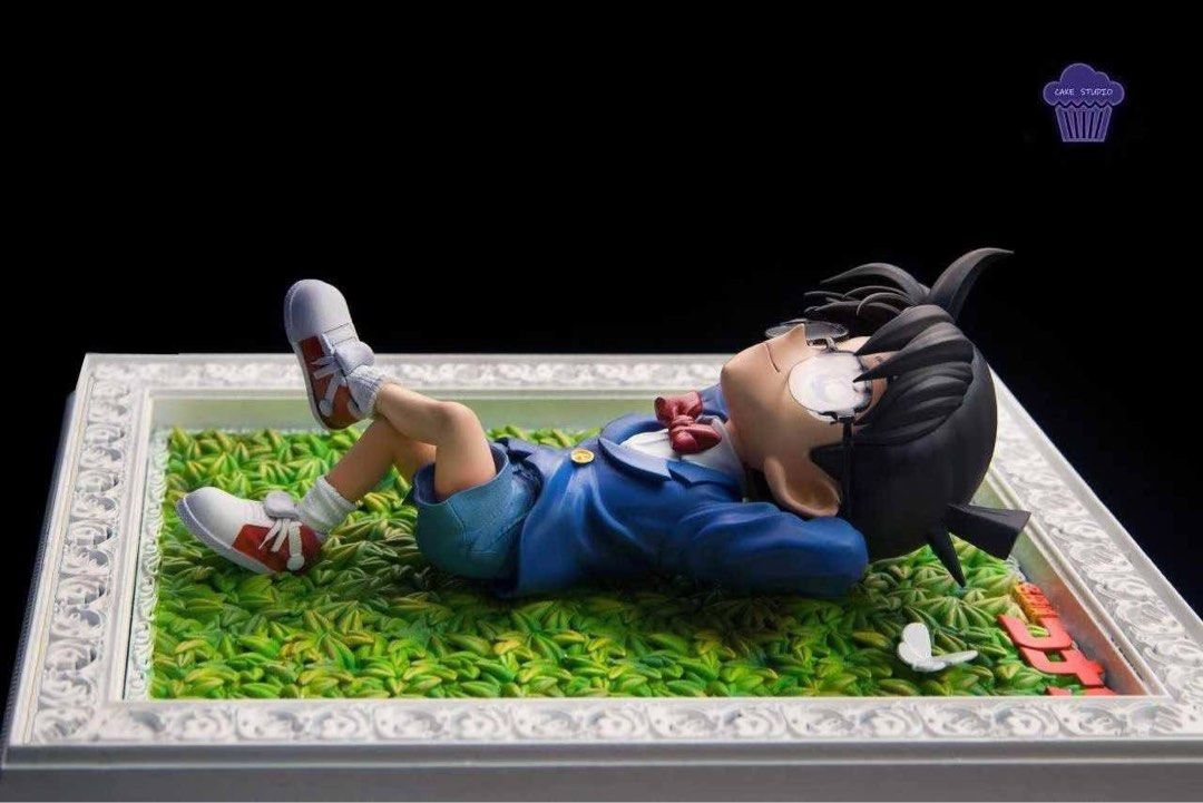RESIN - Pre Order - Detective Conan - Cake studio - Edogawa Conan (Category: Figurines & Statues) located in Dasmarinas. Submitted by jstoybox27 (Listing ID 1382393473, Image 3). Description: ‼️PreOrder‼️ With warranty and open for installment Cake studio - Edogawa Conan Detective Conan Solo 🏷️ Price: 6000php (DP: 1700php) Dimensions: H8 W17 D12 cm Frame version 🏷️ Price: 9000php (DP: 2700php) Dimensions: H22 W17 D9 cm Release Date: Q1 2026 🔧 