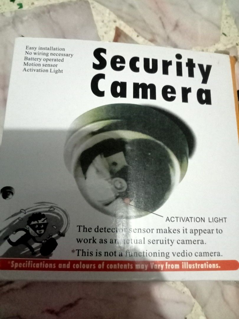 Security Camera - Dummy Camera with Activation Light65074414799363111