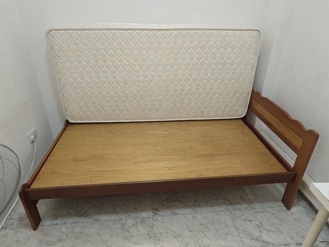 Single Wooden Bed Frame