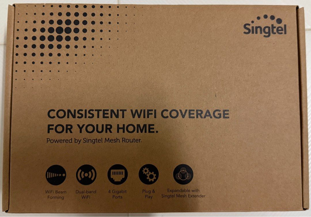 Singtel Mesh Router - Brand New63216788272897111