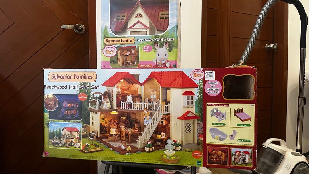 Sylvanian Families doll house with box (Category: Kids Toys) located in Taguig. Submitted by templeofyouth (Listing ID 1382378528, Image 2). Description: As is where is For pick up or delivery .