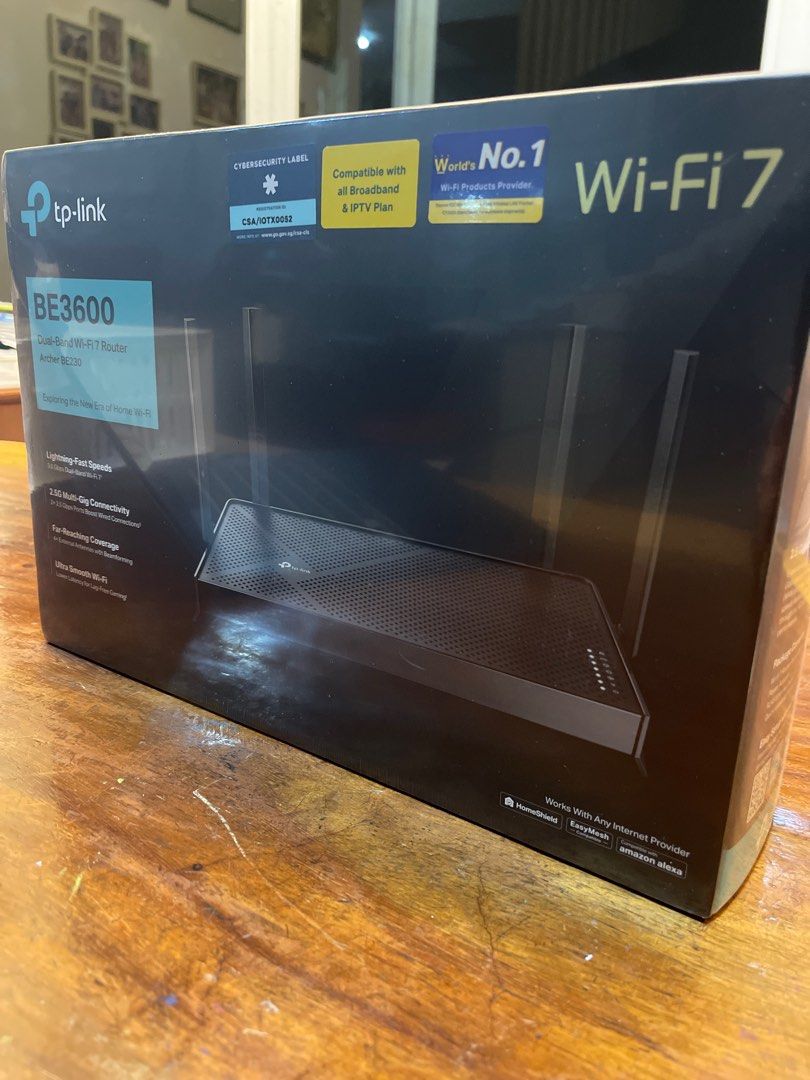 TP-Link BE3600 Wi-Fi 7 Router632237923936011115