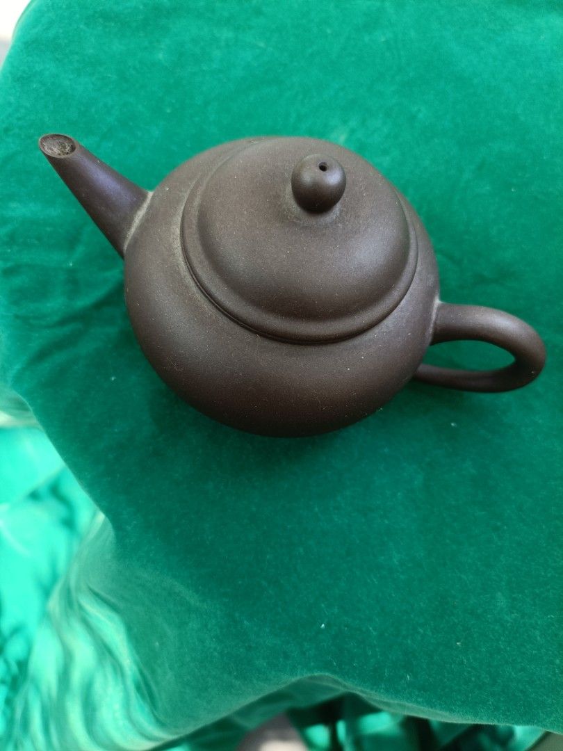Vintage Brown Ceramic Teapot