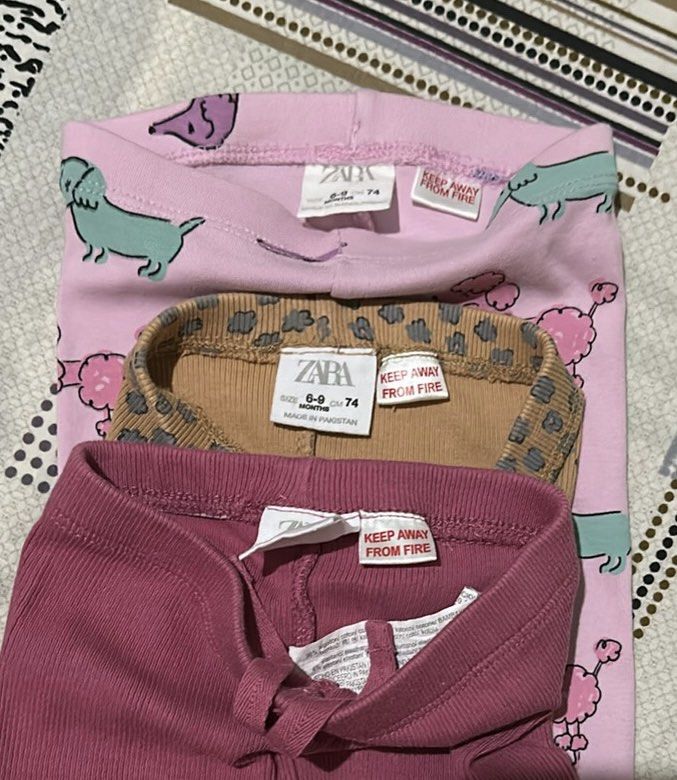 Zara Leggings (Category: Babies & Kids Fashion) located in Lipa City. Submitted by jalvs (Listing ID 1382415751, Image 3). Description: Zara Leggings Size 74 (6 to 9 mos) and size 80 (9 to 12 mos) Take all for 1000.