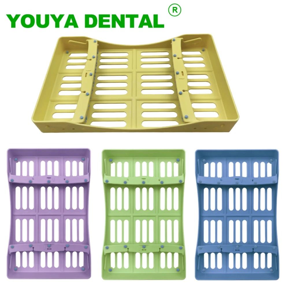 10 Holes Dental Instrument Rack Placing Case For Composite Resin ...