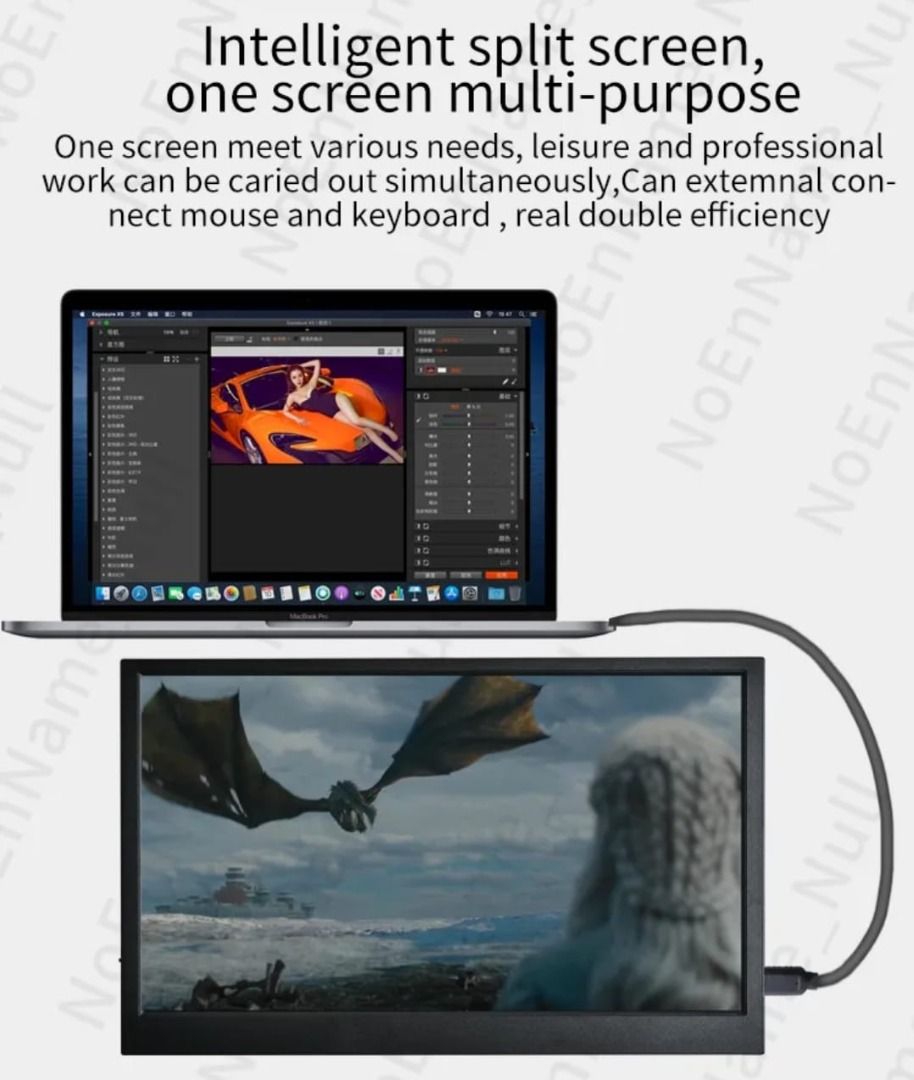 1hr Same Day Delivery!* 11.6" / 15.6" inch HD Portable Lightweight LCD Monitor Screen for Gaming / Work / Screen Extension63205306268161114
