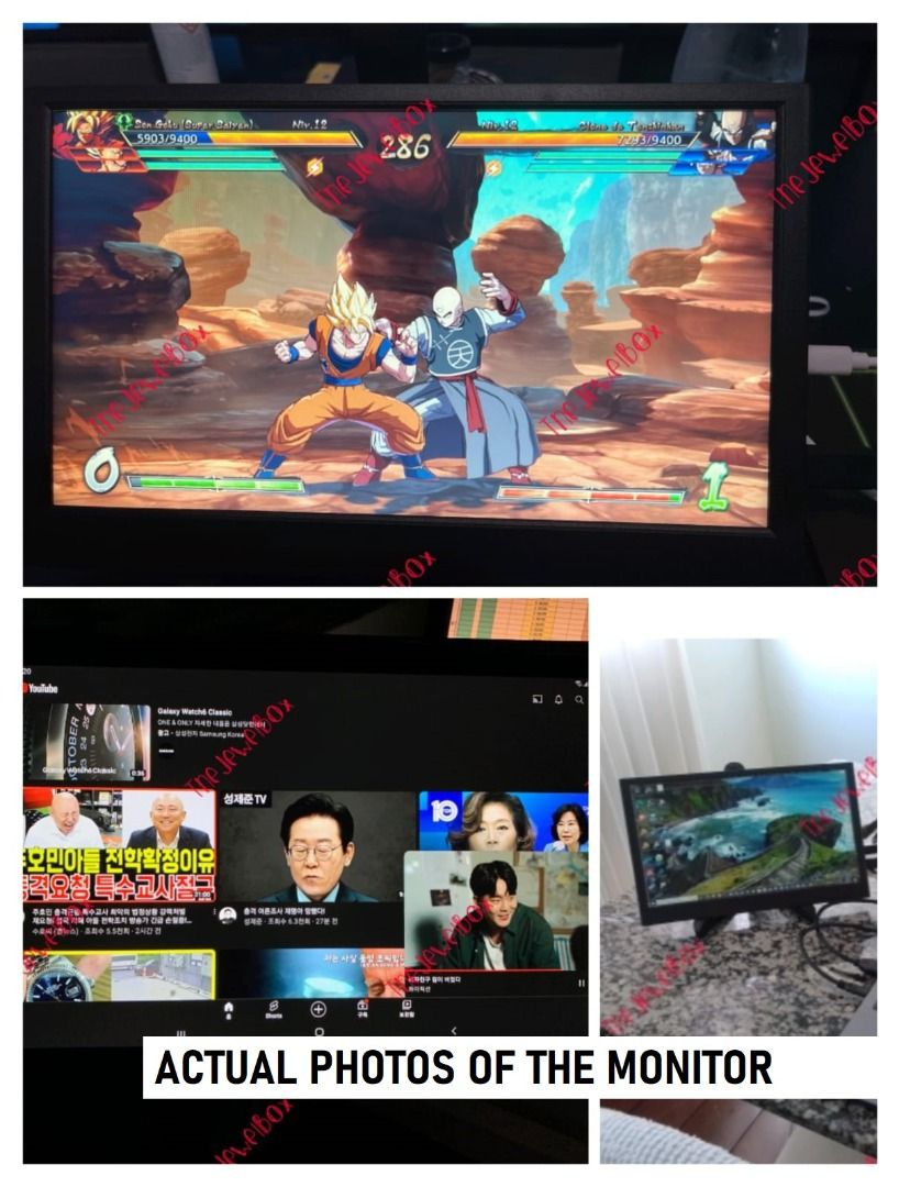 1hr Same Day Delivery!* 11.6" / 15.6" inch HD Portable Lightweight LCD Monitor Screen for Gaming / Work / Screen Extension63205306268161111