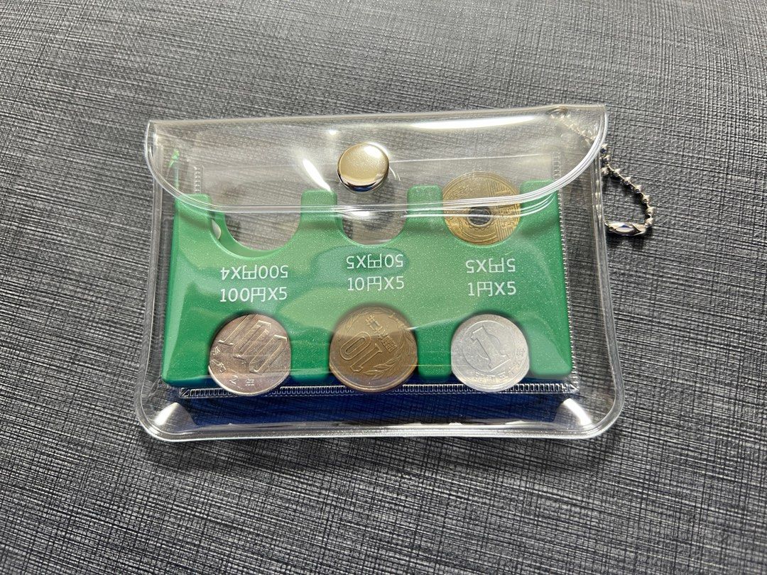 日幣收納｜零錢+鈔票包｜可裝29枚硬幣