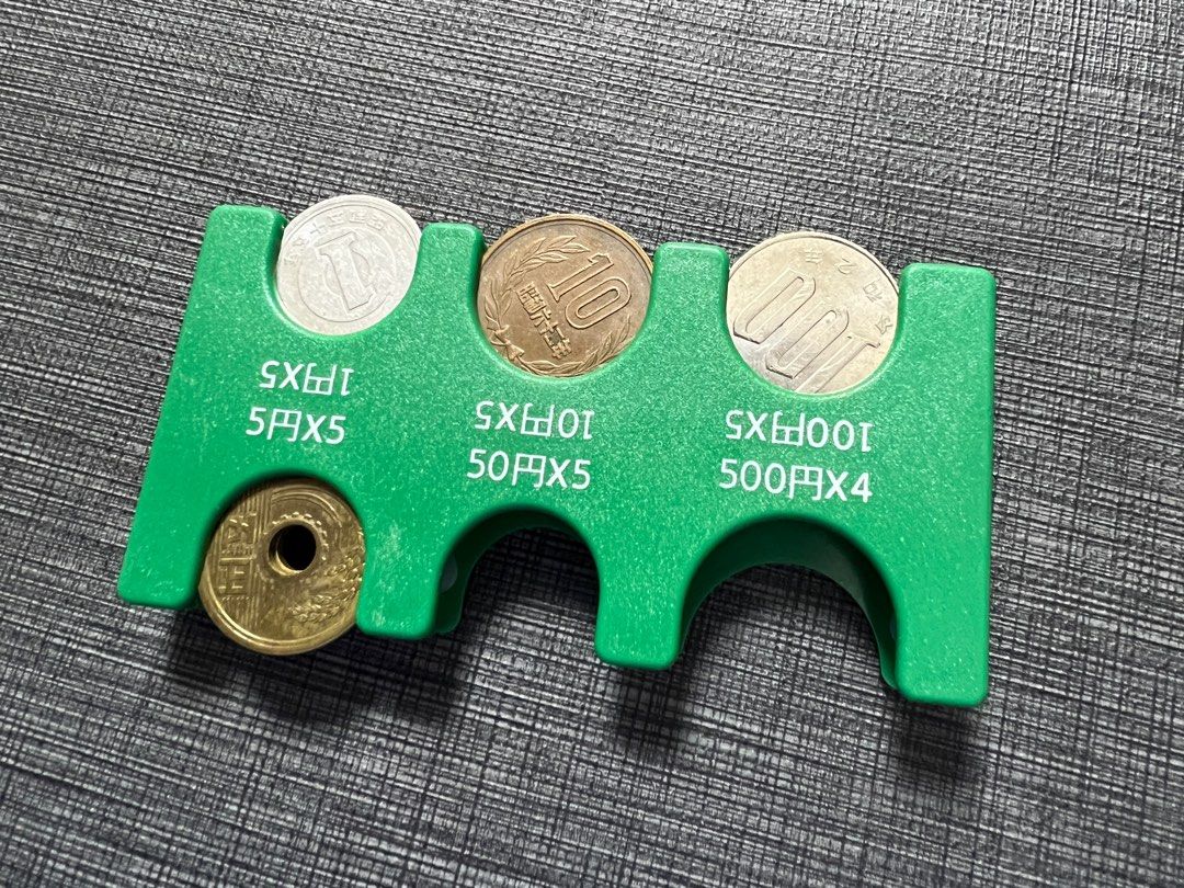 日幣收納｜零錢+鈔票包｜可裝29枚硬幣