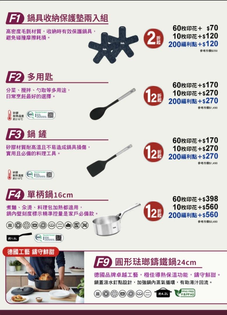 由 yoyovxxv (刊登 ID 1382652331，圖片 3) 提交，位於 新北市 (New Taipei) 的 全聯集點50點 (類別：炊具及配件)，說明：請先私訊聯絡！ 掛號郵寄$28 悠遊付轉帳或全聯點數600點。