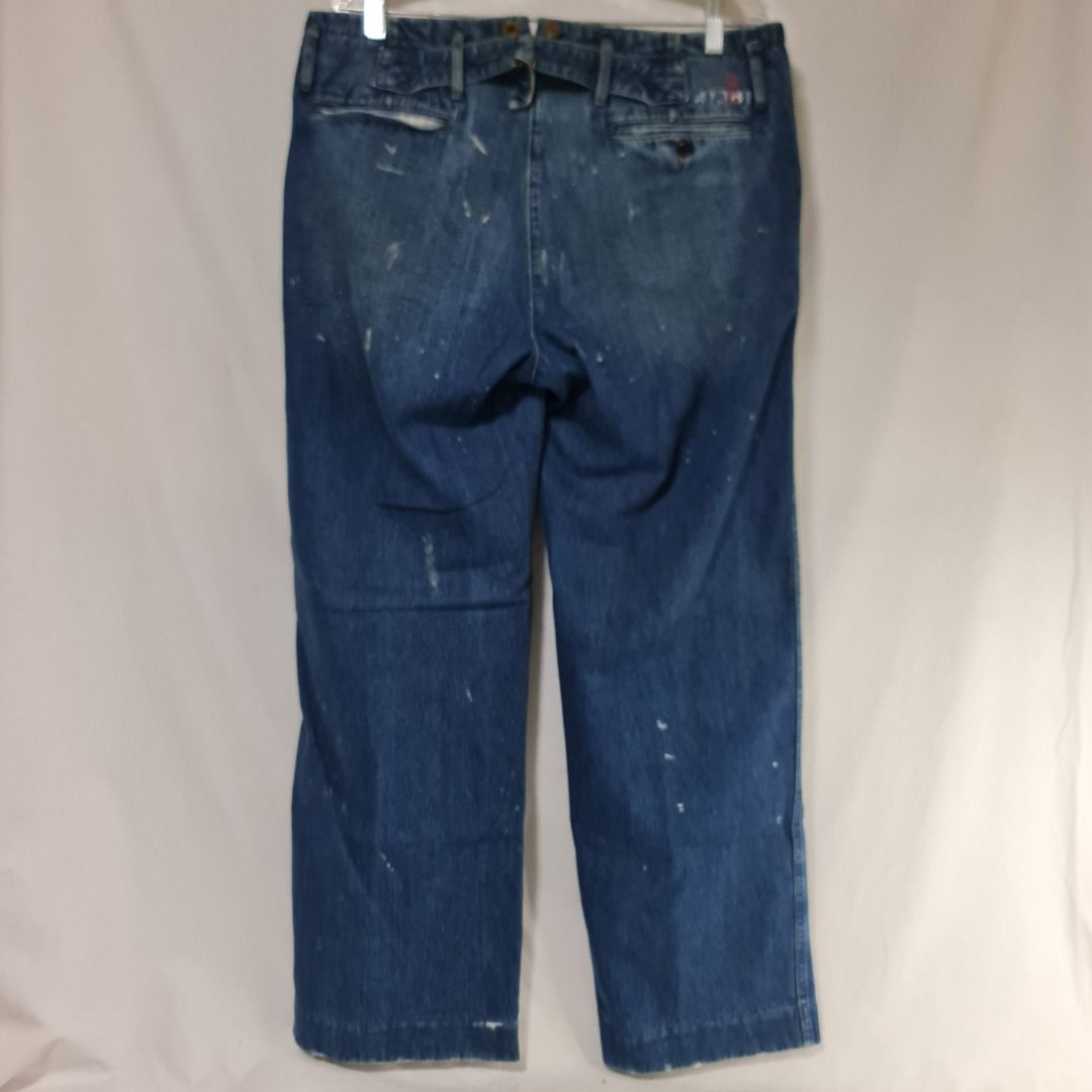 * * Rugby - Declutter Sale 001 * * (Category: Jeans) located in Quezon City. Submitted by jkr_kenshin (Listing ID 1382612757, Image 2). Description: Pre Loved Authentic Rugby Item is used. Boxed and stored for a year Size is posted in the picture ______________________________ Blue / Jeans / Vintage Made in China US 34 ______________________________ R E A D C A R E F U L L Y First to pay get the item Pay within 24hrs No reservations more than 24h