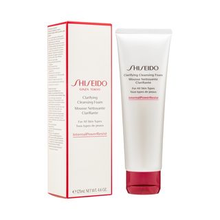 日本資生堂 Shiseido Clarifying Cleansing Foam 125ml 紅腰子洗面乳 淨肌防禦潔面泡沫64235363064193110