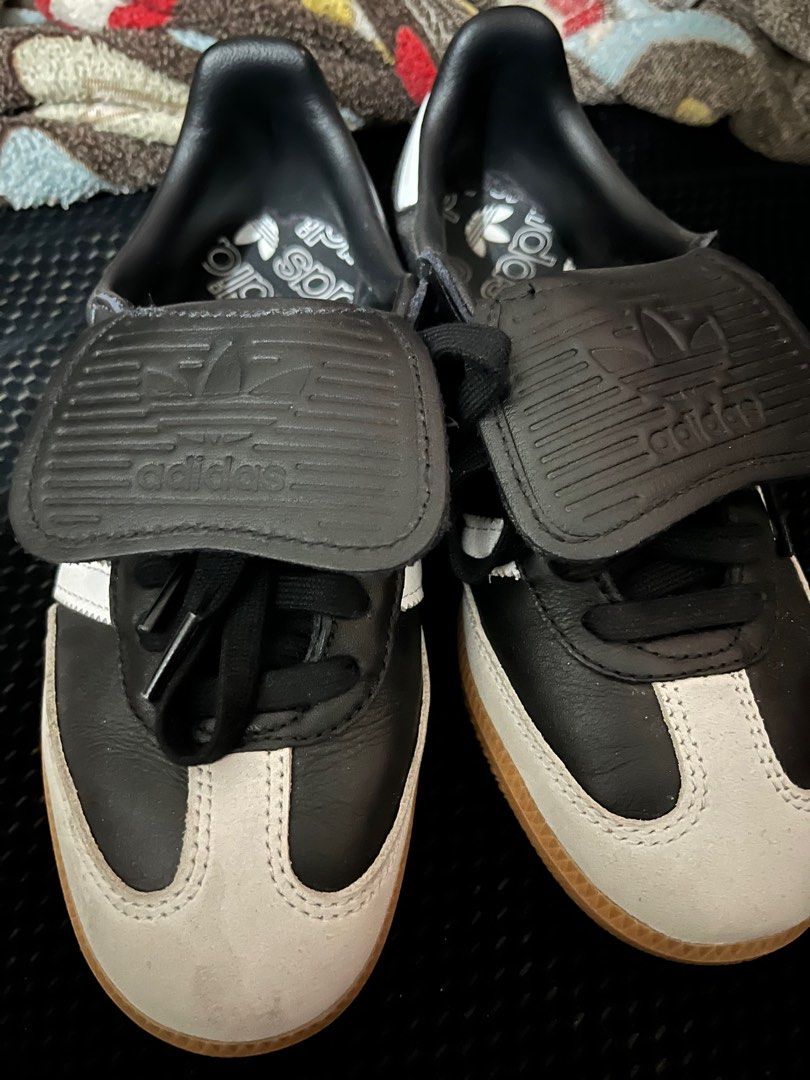 ADIDAS SAMBA LT US WOMENS 5 1/2!! (Category: Sneakers) located in Manila. Submitted by praguelys (Listing ID 1382682092, Image 1). Description: BOUGHT FROM FOOTLOCKER EARLY THIS YEAR! RFS: decluttering there are a few scuff marks and dirt however barely noticeable! worn only twice, soles still look barely used :) .