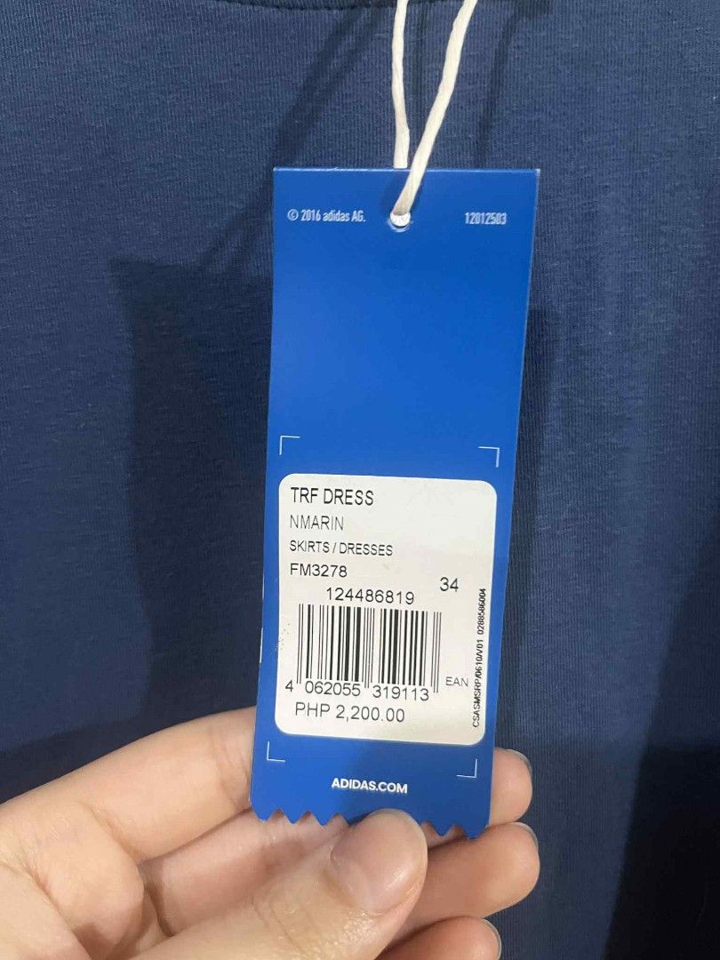 Adidas trefoil dress (Category: Activewear) located in Malabon City. Submitted by yellow1500 (Listing ID 1382680919, Image 2). Description: bnew never worn cute ng color niya rfs: pls buy na need funds for my cat's vet bills :( i can show proof of receipt na sa vet talaga mapupunta.