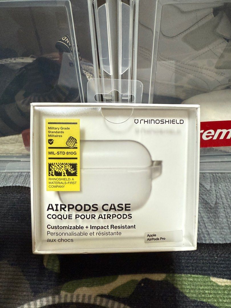 由 yukilin11177492 (刊登 ID 1382659878，圖片 1) 提交，位於 台北市 (Taipei) 的 AirPods Pro 犀牛盾保護殼 (類別：其他電子周邊配件及產品)，說明：。