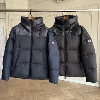 美品国内正規品MONCLER TORCYN B20934683345 53048 Moncler Torcyn quilted puffer coat - Beige