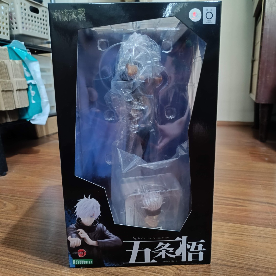 (BIB) Kotobukiya ARTFX J Jujutsu Kaisen Gojo Satoru with extra face ...