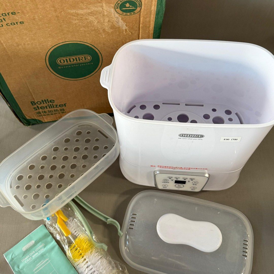 bottle steriliser (Category: Breastfeeding & Bottle Feeding) located in Kadok. Submitted by bundlekadok (Listing ID 1382552687, Image 3). Description: ITEM PRE❤️ FROM SINGAPORE CONDTION SEPERTI DALAM GAMBAR ITEM ELEKTRIK SELL WITH WARANTY WS DETAIL : 012 9052 753 LOCATION : FF BUNDLE KADOK ( KG KADOK KOTA BHARU KELANTAN ) WAKTU OPERASI : SABTU - KHAMIS ( 9.30 PG - 6.30 PTG ) JUMAAT SHJ CUTI .