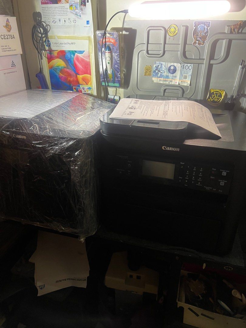 canon mf237w mfp laser printer (Category: Printers, Scanners & Copiers) located in Makati City. Submitted by jtechs (Listing ID 1382676053, Image 2). Description: in very good condition canon mf237 wireless printer with usb cord power cord toner ready to used.