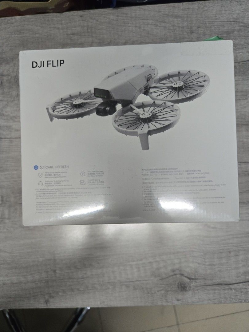 Dji Flip Ultra light (Category: Drones) located in Marikina City. Submitted by ssmartplace (Listing ID 1382637505, Image 2). Description: DJI Flip Ultralight Brand new (Sealed).